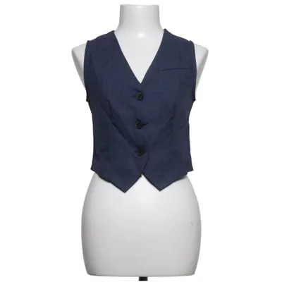 Suit vest (Blue) from Petite Polyester