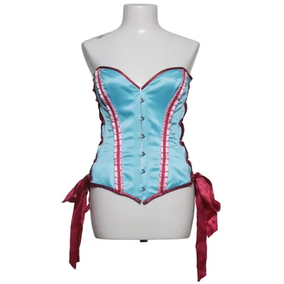 Korsett (Blau, Rot) von Leg Avenue Polyester