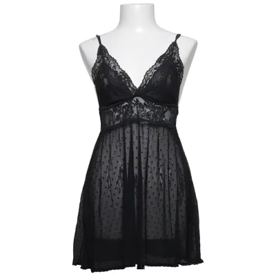 Negligé (Zwart) van Hunkemöller Elastaan, Polyamide