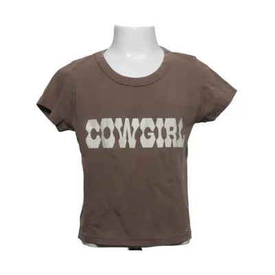 T-shirt (Bruin) van John Galt Katoen