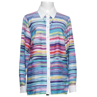 Skjorta (Blå, Flerfärgad) från Paola! Polyester