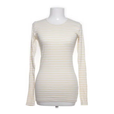 Långärmad t-shirt (Vit, Gul) från Magasin Du Nord Ekologisk bomull