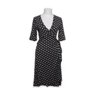 Wrap dress (Black, Beige) from Flash Woman Viscose, Elastane