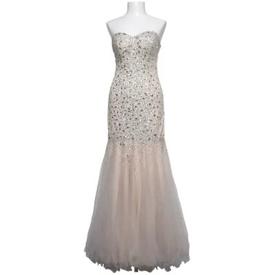 Evening gown (Beige) from Dynasty Polyester