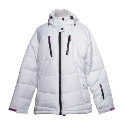 Ski jacket (White, Purple) from Tuxer Polyester