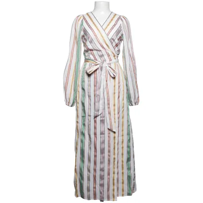 Robe portefeuille (Blanc, Multicolore) de Boden Coton, Polyester