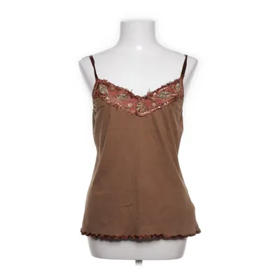 Tank Top (Brown, Multicolored) from Zara Collection Cotton