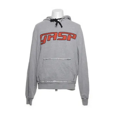 Huvtröja (Grå, Orange) från Gasp Bomull, Polyester