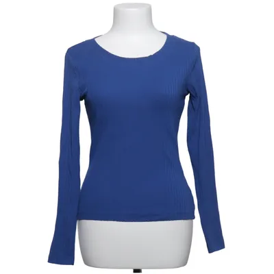 T-shirt à manches longues (Bleu) de Even & Odd Élasthane, Coton biologique
