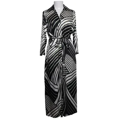 Skjortklänning (Svart, Vit, Flerfärgad) från Dunnes Elastan, Polyester