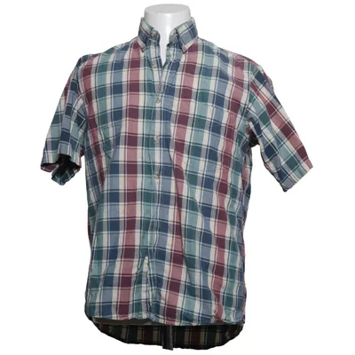 Chemise à manches courtes (Bleu, Vert, Rouge, Blanc) de Geoffrey Beene Coton