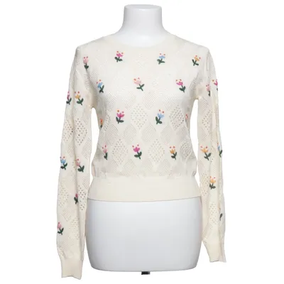 Pull-over (Beige, Multicolore) de Zara Acrylique, Polyester