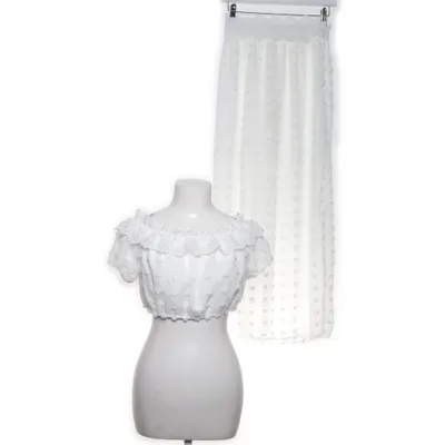 Set (White) from Loness Polyester