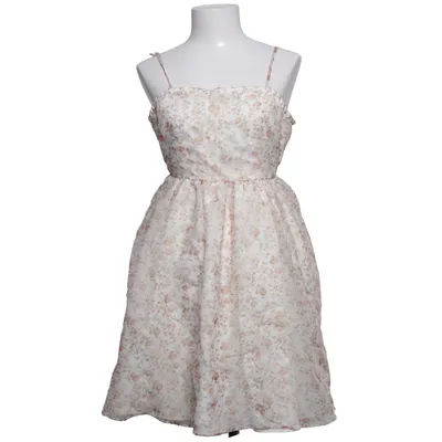 Dress (White, Multicolored) from NA-KD Polyester
