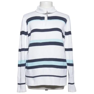 Sweater (White, Blue, Multicolored) from Isolde Cotton