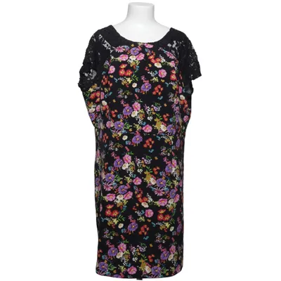 Dress (Black, Multicolored) from So Fabulous! Cotton, Elastane, Polyamide, Polyester, Viscose