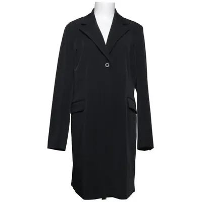 Manteau (Noir) de Empress Élasthane, Polyester