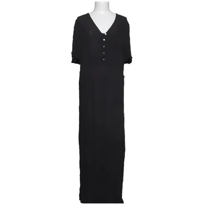 Maxi jurk (Zwart) van Ichi Viscose