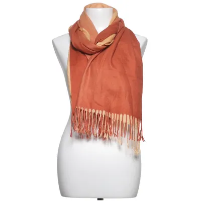 Scarf (Orange, Beige) from Pashmina Cashmere, Silk