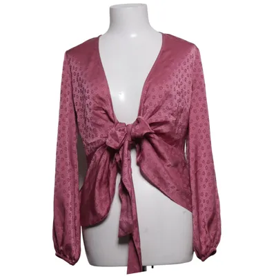 Slå-om bluse (Pink) fra Samsøe & Samsøe