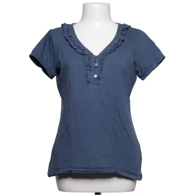 Henley T-shirt (Blå) fra Takko Fashion Bomuld