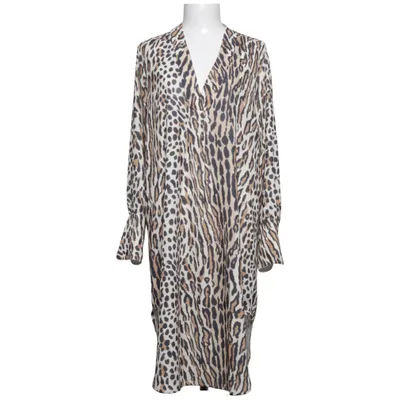 Skjortklänning (Beige, Brun, Svart) från Sabra Polyester