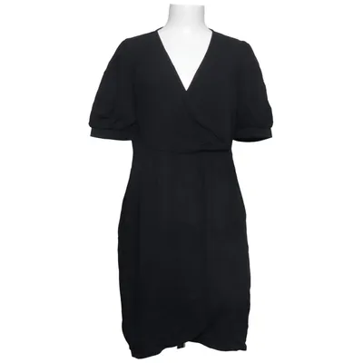 Wrap dress (Black) from NA-KD Reborn Viscose