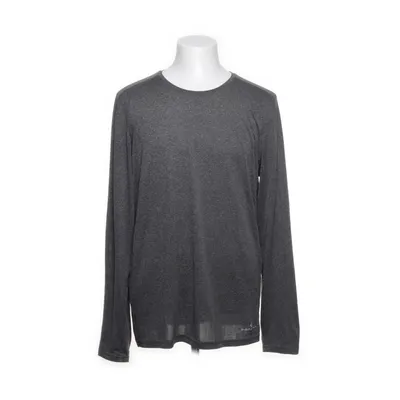 Langærmet t-shirt (Grå) fra Ronhill Polyester