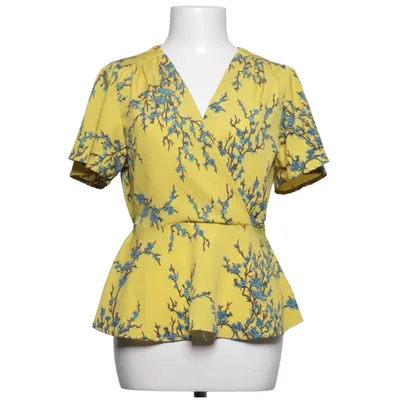 Top (Yellow, Blue, Brown) from Monteau Polyester