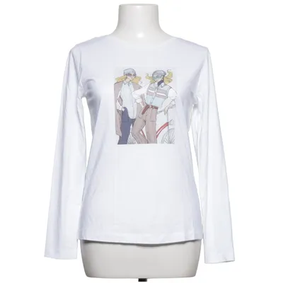 Långärmad t-shirt (Vit) från Maerz Muenchen Bomull, Modal