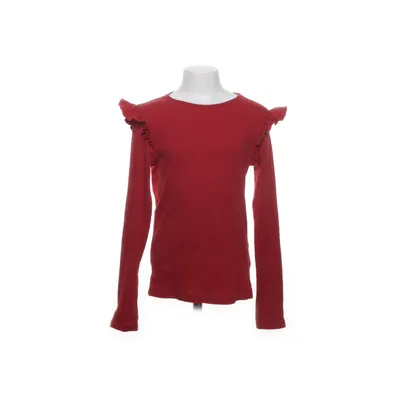 Top (Rood) van H&M Basic Katoen, Elastaan