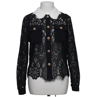 Blouse (Zwart, Wit) van Self-Portrait Polyester