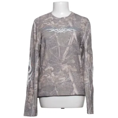 Lange mouwen shirt (Bruin, Beige) van Jaded London Elastaan, Polyester, Viscose
