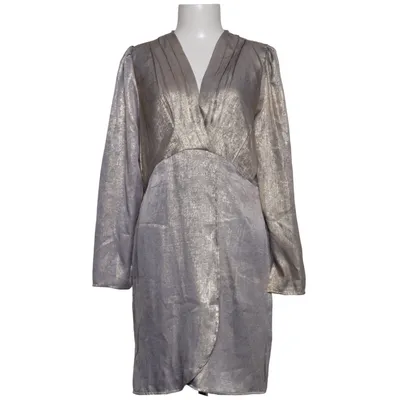 Kleid (Grau, Gold) von Cherry Paris Elasthan, Polyester