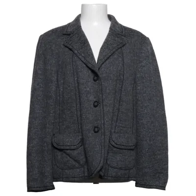 Blazer (Gris) de Gelco Polyester, Laine