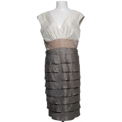 Cocktailjurk (Wit, Beige, Grijs) van Jessica Howard Metallvezel, Polyamide, Polyester, Viscose