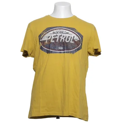 T-shirt (Geel) van Petrol Industries Katoen