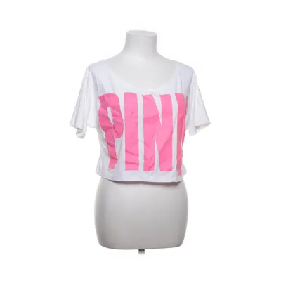 Långärmad t-shirt (Vit, Rosa) från Pink Victoria's Secret