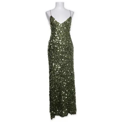 Cocktailjurk (Groen) van Zara Polyester
