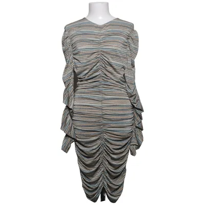 Kjole (Blå, Beige, Flerfarvet) fra Stine Goya Elastan, Metallfiber, Viscose