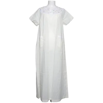 Nightgown (White) from Lily Polyester, Viscose
