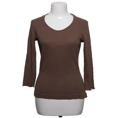 T-shirt à manches longues (Marron) de Deluca Coton