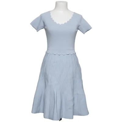 Dress (Blue) from Sandro Elastane, Polyamide, Viscose