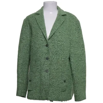 Blazer (Groen) van Delmod Acryl, Polyamide, Polyester, Viscose