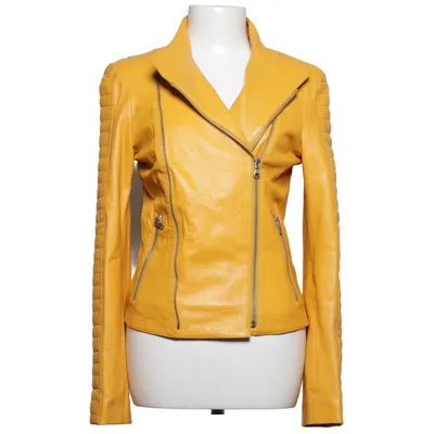Biker jacket (Yellow) from Emas Leather