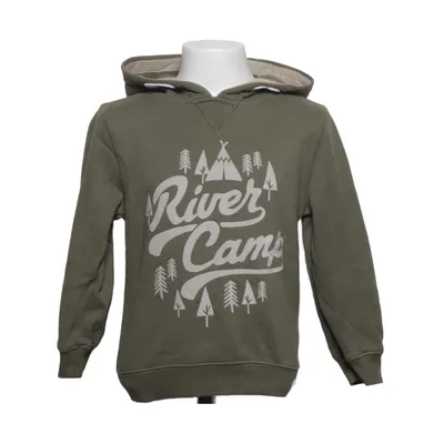 Hoodie (Green) from Rebel by Primark Cotton, Polyester