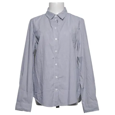Shirt (Blue, White) from Selected Femme Cotton, Elastane