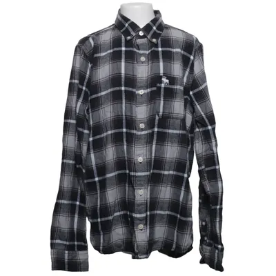 Chemise en flanelle (Noir, Blanc, Gris) de Abercrombie Kids Coton, Polyester