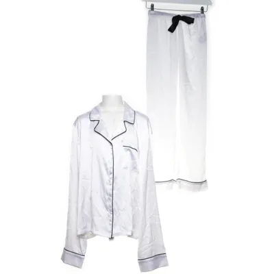 Pyjama (Wit) van Gina Tricot Gerecycled polyester
