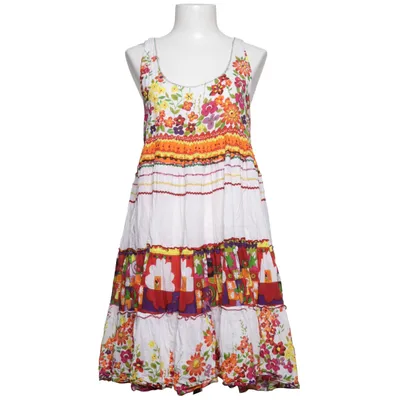 Dress (White, Multicolored) from Peace & Love Cotton